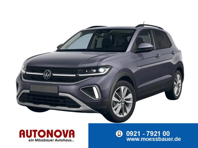 Volkswagen T-Cross LIFE 115PS DSG AHK+IQ.Light+ACC+Parklenk+Kamera+Sitzheizung+Alu17+Keyless 