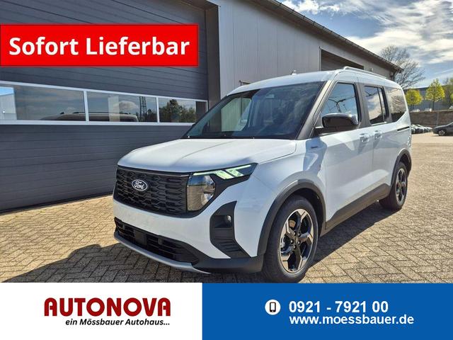 Ford Tourneo Courier - 1.0 EcoBoost 125PS Active Teil-Leder Sitzheizung Lenkradheizung Klimaautomatik PDC v+h R&uuml;ckf.-Kamera ACC TWA Frontscheibe beheizb. Ford-Navi SYNC4 Apple CarPlay + Android Auto