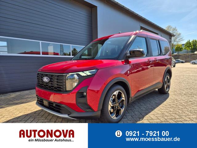 Ford Tourneo Courier - 1.0 EcoBoost 125PS Active Teil-Leder Sitzheizung Lenkradheizung Klimaautomatik PDC v+h R&uuml;ckf.-Kamera ACC TWA Frontscheibe beheizb. Ford-Navi SYNC4 Apple CarPlay + Android Auto