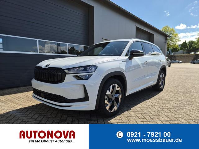 Skoda Kodiaq - Sportline 1.5 TSI 204PS PHEV DSG schwenkb. AHK elektr. PanoDach HUD Alcantara PDC v+h 360&deg;Kamera CANTON Sound Klimaautomatik Sitzheizung Lenkradheizung Navi Apple CarPlay Android Auto 2xKeyless 19"LM vollelektr. Reichweite 116KM