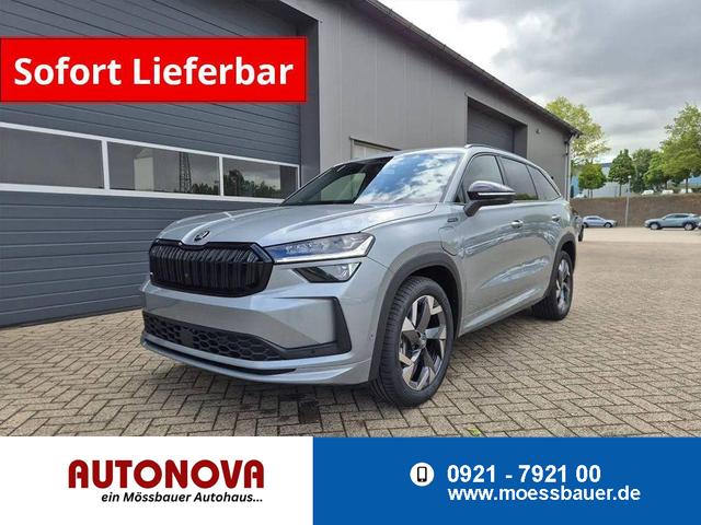 Skoda Kodiaq - Sportline 1.5 TSI 204PS PHEV DSG schwenkb. AHK elektr. PanoDach HUD Alcantara PDC v+h 360&deg;Kamera CANTON Sound Klimaautomatik Sitzheizung Lenkradheizung Navi Apple CarPlay Android Auto 2xKeyless 19"LM vollelektr. Reichweite 116KM