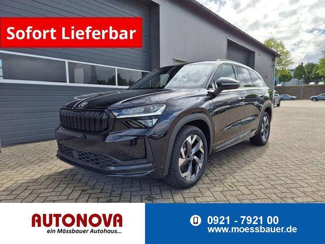 Skoda Kodiaq - Sportline 1.5 TSI 204PS PHEV DSG schwenkb. AHK elektr. PanoDach HUD Alcantara PDC v+h 360&deg;Kamera CANTON Sound Klimaautomatik Sitzheizung Lenkradheizung Navi Apple CarPlay Android Auto 2xKeyless 19"LM vollelektr. Reichweite 116KM