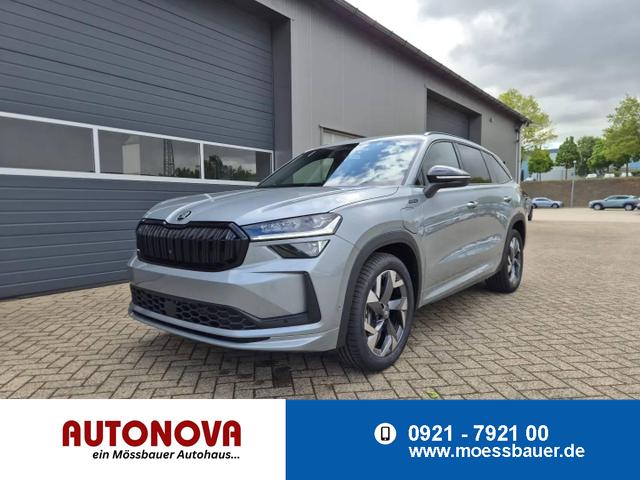 Skoda Kodiaq - Sportline 1.5 TSI 204PS PHEV DSG schwenkb. AHK elektr. PanoDach HUD Alcantara PDC v+h 360&deg;Kamera CANTON Sound Klimaautomatik Sitzheizung Lenkradheizung Navi Apple CarPlay Android Auto 2xKeyless 19"LM vollelektr. Reichweite 116KM