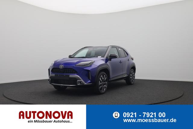 Toyota Yaris - Cross 1.5-l 130PS HEV Automatik Style Matrix-LED 4xKamera elektr. Heckklappe Sitzheizung Lenkradheizung Klimaautomatik Navi Bluetooth wireless Apple CarPlay + Android Auto ACC PDC v+h 18"LM