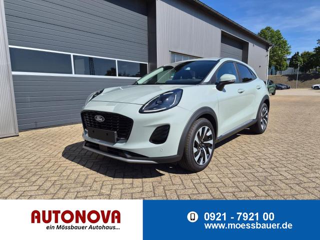Ford Puma - Titanium 1.0 EcoBoost Hybrid 125PS Automatik Klimaautomatik Sitzheizung Lenkradheizung Frontscheibe beheizb. LED-Scheinwerfer SYNC4 Bluetooth Apple CarPlay Android Auto PDC v+h