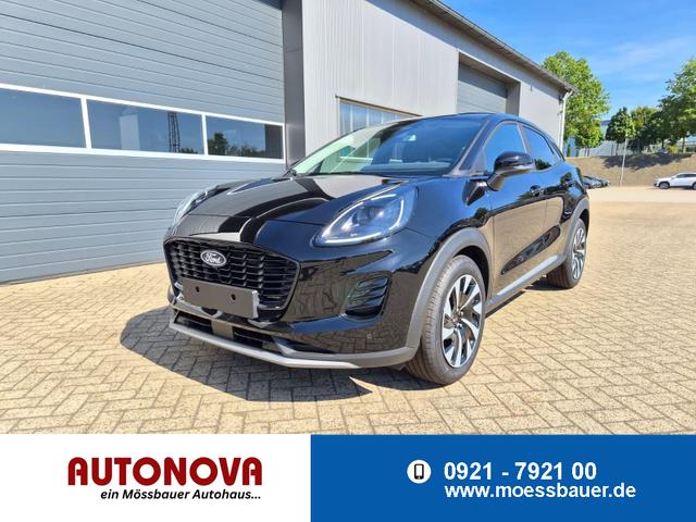 Ford Puma - Titanium 1.0 EcoBoost Hybrid 125PS Automatik Klimaautomatik Sitzheizung Lenkradheizung Frontscheibe beheizb. LED-Scheinwerfer SYNC4 Bluetooth Apple CarPlay Android Auto PDC v+h