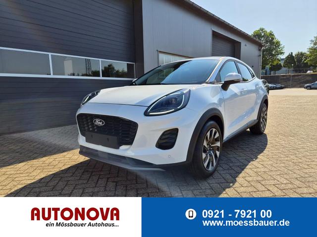 Ford Puma - Titanium 1.0 EcoBoost Hybrid 125PS Automatik Klimaautomatik Sitzheizung Lenkradheizung Frontscheibe beheizb. LED-Scheinwerfer SYNC4 Bluetooth Apple CarPlay Android Auto PDC v+h