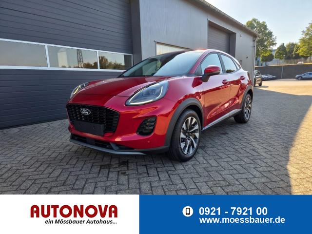 Ford Puma - Titanium 1.0 EcoBoost Hybrid 125PS Automatik Klimaautomatik Sitzheizung Lenkradheizung Frontscheibe beheizb. LED-Scheinwerfer SYNC4 Bluetooth Apple CarPlay Android Auto PDC v+h
