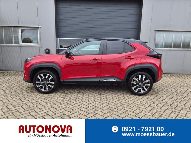 Toyota Yaris - Cross 1.5-l 130PS HEV Automatik Style Matrix-LED 4xKamera elektr. Heckklappe Sitzheizung Lenkradheizung Klimaautomatik Navi Bluetooth wireless Apple CarPlay + Android Auto ACC PDC v+h 18"LM