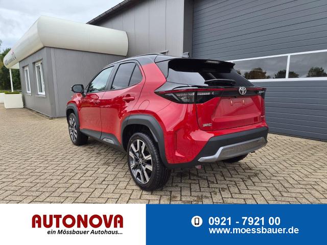 Toyota Yaris - Cross 1.5-l 130PS HEV Automatik Style Matrix-LED 4xKamera elektr. Heckklappe Sitzheizung Lenkradheizung Klimaautomatik Navi Bluetooth wireless Apple CarPlay + Android Auto ACC PDC v+h 18"LM