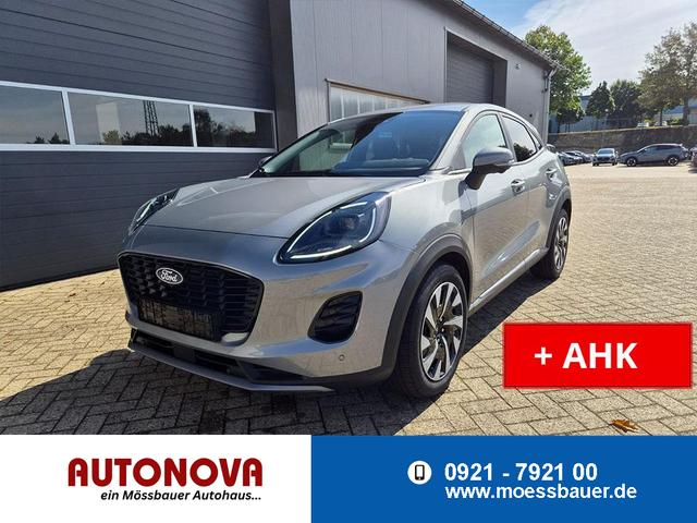 Ford Puma Titanium 1.0 Hybrid 125PS Autom. abnehm. AHK ACC 4xKamera Klimaautomatik Sitzheizung Lenkradheizung Frontscheibe beheizb. LED-Scheinwerfer SYNC4 Bluetooth Apple CarPlay Android Auto PDC v+h 