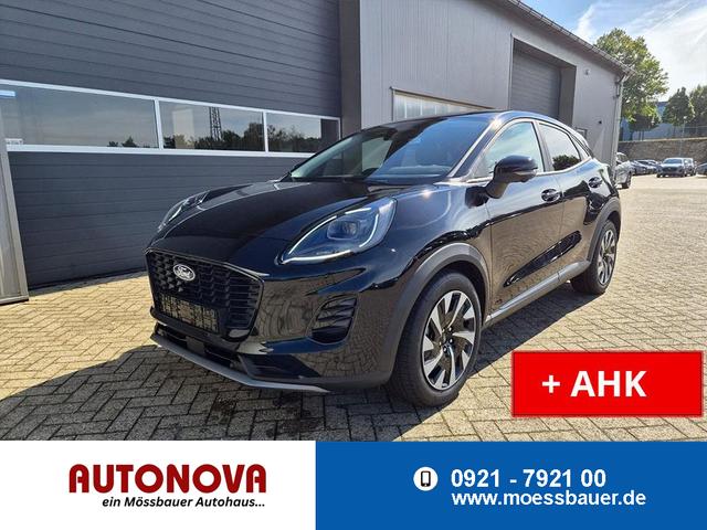 Ford Puma Titanium 1.0 Hybrid 125PS Autom. abnehm. AHK ACC 4xKamera Klimaautomatik Sitzheizung Lenkradheizung Frontscheibe beheizb. LED-Scheinwerfer SYNC4 Bluetooth Apple CarPlay Android Auto PDC v+h 