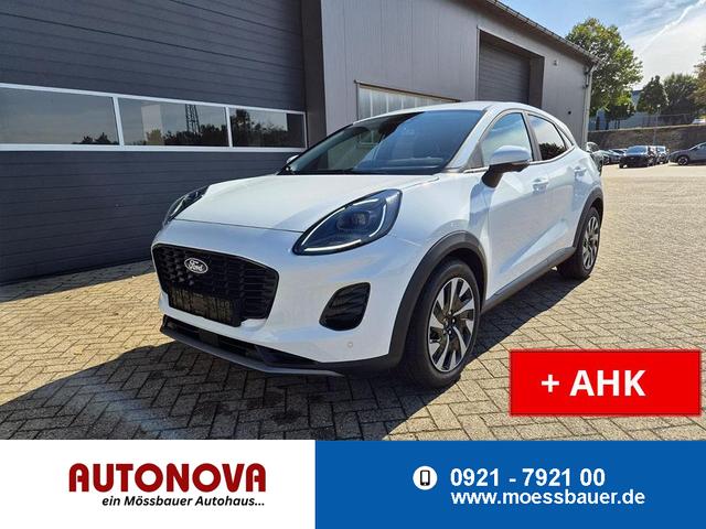 Ford Puma - Titanium 1.0 Hybrid 125PS Autom. abnehm. AHK ACC 4xKamera Klimaautomatik Sitzheizung Lenkradheizung Frontscheibe beheizb. LED-Scheinwerfer SYNC4 Bluetooth Apple CarPlay Android Auto PDC v+h
