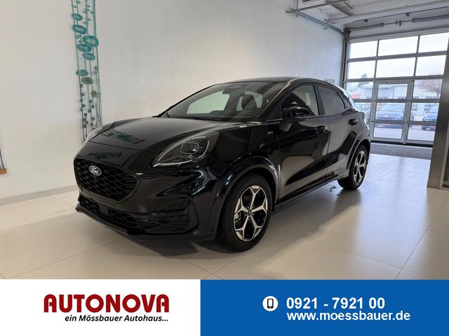 Ford Puma - ST-Line 1,0 l EcoBoost Hybrid 92 kW (125 PS) Winter-Paket, Komfort-Paket, Lenkradheizung, Sitzheizung, Klimaautomatik, Radio, DAB, Android Auto, Apple CarPlay, Bluetooth, Navigationssystem, Elektrische Heckklappe, 17 Zoll Leichtmetallfelgen, uvm.