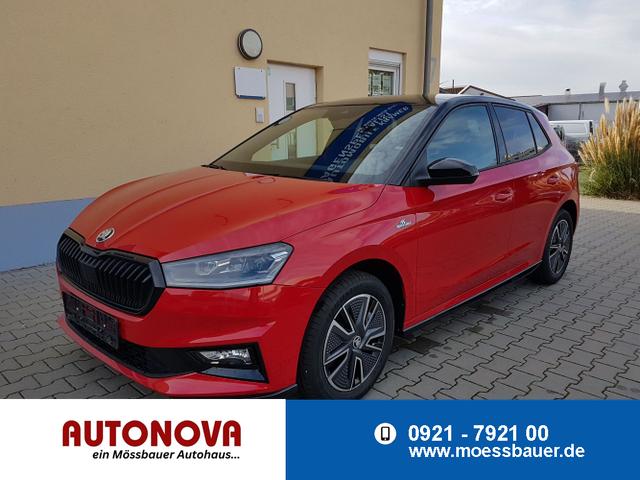 Skoda Fabia - Monte Carlo 5J. Garantie ACC Beheizbare WS Doppelter Kofferraumboden Klimaauto 16 Zoll LM Bi-LED Kamera Kessy