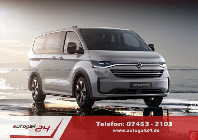 Volkswagen T7 Transporter Kombi - AKTIONSPREIS 2.0 TDI SCR 125 kW 8-Gang Automatik, bis 9 Sitzpl&auml;tze, Klimaautomatik, dunkel einf&auml;rbte Scheiben, LED, PDC,