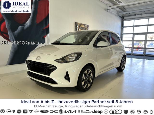 Hyundai i10 - GO+ 1.2 MT 58 kW (79 PS) 5 Jahre Herstellergarantie, Klimaautomatik, Navigationssystem, Apple CarPlay & Android Auto, Sitzheizung, Lenkradheizung, Einparkhilfe hinten, Rückfahrkamera, Privacy Glass, 15" Leichtmetallfelgen, uvm.