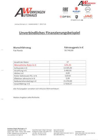 Fiat Panda 1.0 Hybrid 