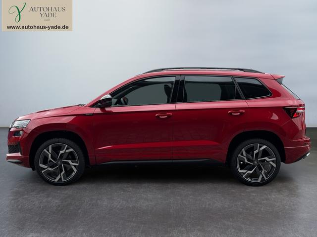 Neue Skoda Karoq Sportline top Austastung 