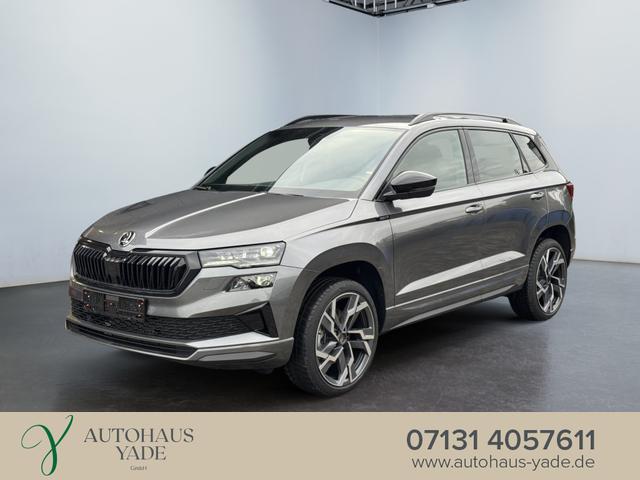 Skoda Karoq - 1,5 TSI DSG Sportline 2ZKli AHK ACC SHT PDC Kam 19Zo 5JG