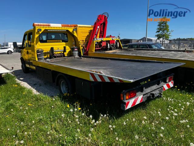 Iveco Daily Abschleppwagen Schiebeplateau Doppelkabine 7 Sitzer 