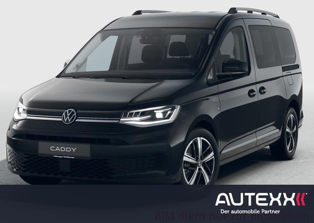 Volkswagen Caddy - 1.5 TSI eHybrid DSG Style PANORAMADACH APP-CONNECT PDC vorne+hinten Park Assist AGR-SITZ FAHRERSEITE ACC-Tempomat AHK ABNEHMBAR 5-Sitzer Ganzjahresreifen LED-Scheinwerfer LED Heckleuchten SHZ Climatronic Alufelgen 17 Zoll Sunset ASP el. anklappbar H