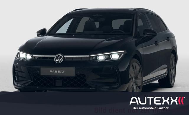 Volkswagen Passat Variant - 2.0TDI 4MOTION DSG R-LINE AHK PANORAMADACH Navi Discover Pro Max HUD Blackstyle Paket Alufelgen 19 Zoll Leeds Schwarz