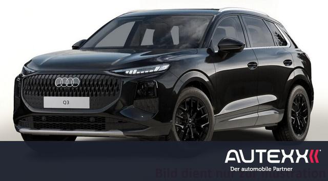 Audi Q3 - 40TFSI S-Tronic quattro NEUES MODELL Tech Paket Klimatisierungspaket Plus Alufelgen 18 Zoll Vielspeichen Schwarz LED-Plus-Scheinwerfer LED-Pro-Heckleuchten abgedunkelte Scheiben hinten