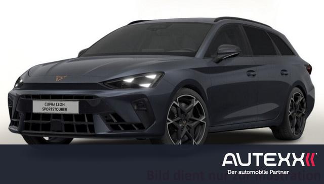 Cupra Leon Sportstourer - ST 2.0TSI DSG 4x4 VZ 333 INTELLIGENT DRIVE PAKET MATRIX LED SCHEINWERFER AHK Navi SHZ PDC vore+hinten R&uuml;ckfahrkamera Alufelgen 19 Zoll Schwarz-Silber Garantieverl&auml;ngerung auf 5 Jahre oder 100.000km
