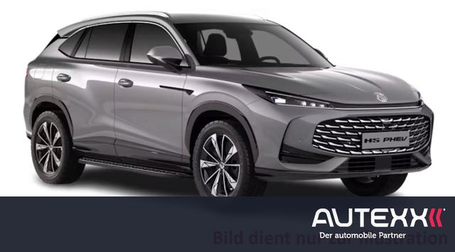 MG HS - 1.5T DGI HEV+ Vollhybrid LUXURY LED-Scheinwerfer NAVI 360Grad Kamera el. Heckklappe Sitze in Lederoptik Klimaautomatik SHZ abgedunkelte Scheiben ACC-Tempomat Alufelgen 19 Zoll