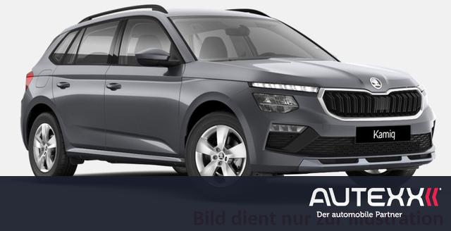 Skoda Kamiq - 1.0TSI DSG Classic AHK SCHWENKBAR Alufelgen 16 Zoll Nyota SHZ Dachreling schwarz LED-Scheinwerfer PDC vorne+hinten R&uuml;ckfahrkamera Wireless Smartlink Tempomat Climatronic Multifunktions-Lederlenkrad Garantieverl&auml;ngerung auf 5 Jahre oder 60.000km