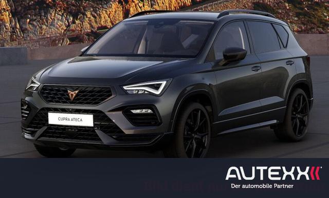 Cupra Ateca - 2.0TSI DSG 4Drive PANORAMADACH VOLL-LEDER el. Fahrersitz mit Memory NAVI Full-Link Connectivity Box LED-Scheinwerfer ACC-Tempomat Fahrerassistenzpaket Side Assist Pre-Crash PDC vorne+hinten Parkassist AHK SHZ Lenkrad beheizbar Sunset Alufelgen 19
