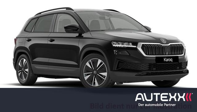 Skoda Karoq - 1.5TSI DSG Selection AHK SHZ ACC-TEMPOMAT Alufelgen 17 Zoll Scutus Sunset PDC vorne+hinten R&uuml;ckfahrkamera Climatronic Smart Link MF-Lederlenkrad beheizbar