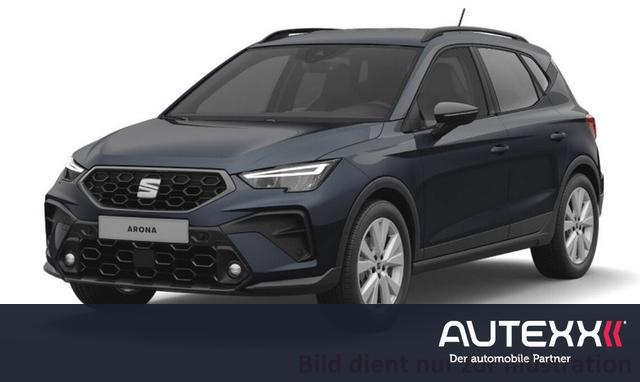 Seat Arona - 1.5TSI DSG FR MY 2026 Facelift GARANTIE 10 JAHRE ODER 200.000KM SHZ Save+Driving Pack XL AHK ABNEHMBAR ACC-Tempomat Virtual Cockpit 10.25 Zoll Ablagepaket Alarmanlage PDC vorne+hinten R&uuml;ckfahrkamera el. anlappb. Asp. NSW