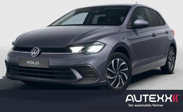 Volkswagen Polo - 1.0TSI DSG life Alufelgen 15 Zoll Essex PDC hinten SHZ APP-CONNECT LWS LED-Scheinwerfer Tempomat Lendenwirbelst&uuml;tzen