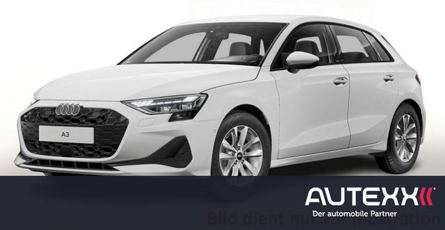 Audi A3 Sportback - TDI 85kW 6-Gang Infotainment Paket Connectivity Klimatisierungspaket Plus SHZ el. Heckklappe Assistenzpaket Fahren und Parken ACC-Tempomat LED-Scheinwerferr LED-Hecklecuhten mit dyn. Blinklicht (116PS), Schaltgetriebe