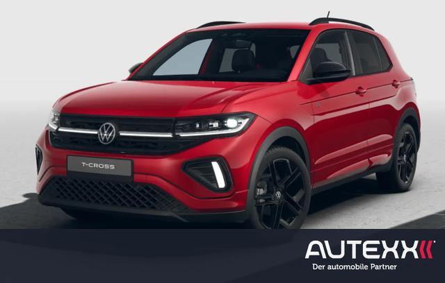 Volkswagen T-Cross - 1.0 TSI R-Line Black-Style-Paket Navi Digi Cockpit Pro R&uuml;ckfahrkamera SHZ Keyless Access Licht- und Sichtpaket Climatronic 2-Z.