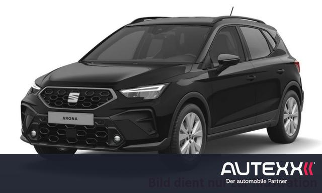 Seat Arona - 1.5TSI DSG FR Facelift SHZ Save+Driving Pack XL AHK-VORBEREITUNG ACC-Tempomat Virtual Cockpit 10.25 Zoll Ablagepaket Alarmanlage PDC vorne+hinten R&uuml;ckfahrkamera el. anlappb. Asp. NSW