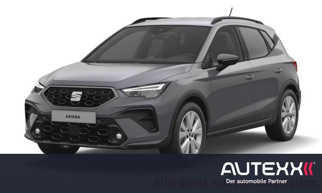 Seat Arona - 1.5TSI DSG FR Facelift SHZ Save+Driving Pack XL AHK ABNEHMBAR ACC-Tempomat Virtual Cockpit 10.25 Zoll Ablagepaket Alarmanlage PDC vorne+hinten R&uuml;ckfahrkamera el. anlappb. Asp. NSW