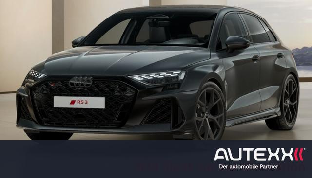 Audi RS3 Sportback - RS 3 2.5 TFSI quattro S-Tronic RS-Designpaket rot MATRIX-LED-SCHEINWERFER MMI Navigation Plus SPORT ABGASANLAGE Assistenzpaket Fahren und Parken SONOS SOUNDSYSTEM Schutz Warnsysteme Klimatisierungspaket Komfort