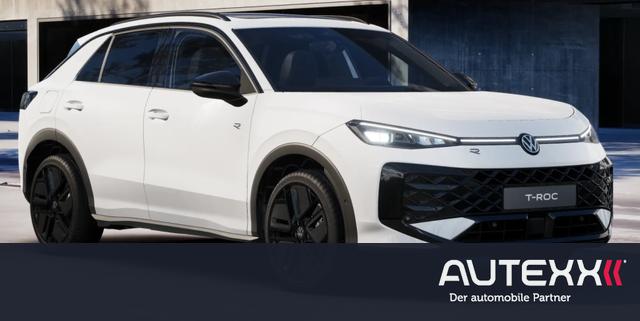 Volkswagen T-Roc - R-Line 1.5 eTSI DSG Panoramaschiebedach Matrix-LED-Scheinwerfer Anh&auml;ngevorrichtung schwenkbar Black-Style-Paket 19 Zoll Alufelgen elektrische Heckklappe Sitzheizung
