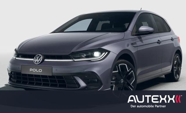 Volkswagen Polo - R-Line Plus 1.0 TSI DSG7 Alufelgen 17 Zoll York ACC-Tempomat IQ-Drive Pak abgedunkelte Scheiben PDC vorne+hinten Parkassist SHZ Climatronic Light Assist Schwarzer Dachhimmel