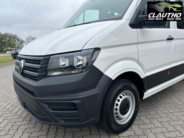Volkswagen / Crafter Pritsche DoKa / Weiß / / / 35 2.0 TDI MR DSG / 5 J. Garantie