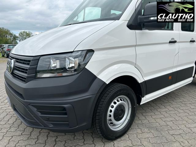 Volkswagen / Crafter Pritsche DoKa / Weiß / / / 35 2.0 TDI MR DSG 4x4 / 5 J. Garantie