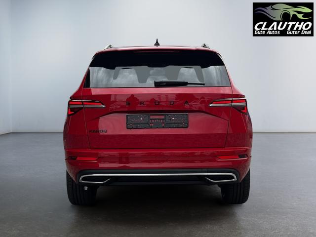 Neue Skoda Karoq Sportline top Austastung 