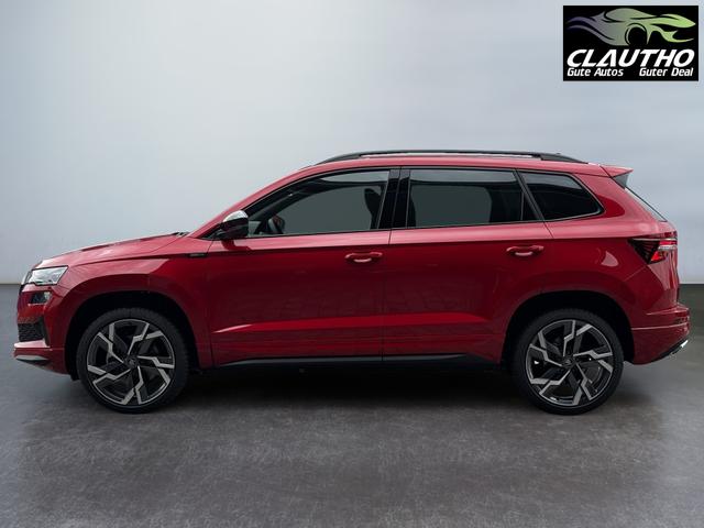 Neue Skoda Karoq Sportline top Austastung 
