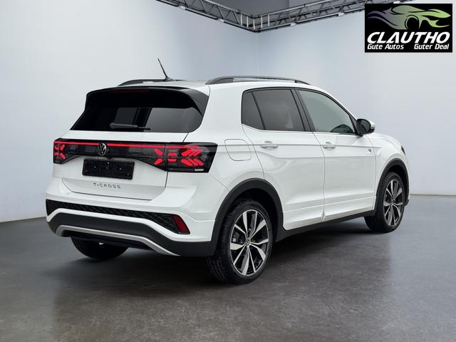 Volkswagen T-Cross 1,0 TSI DSG R-Line IQ Light Matrix ACC 2 x Einparkhilfe Sitzheizung Kamera18 Zoll 5J Garantie 