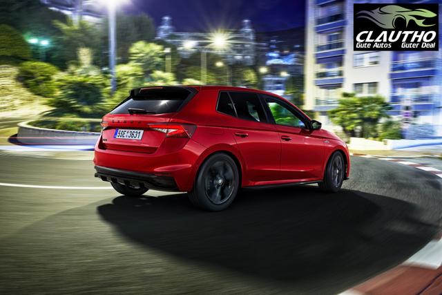 Skoda Fabia Monte Carlo 1,0 TSI 2ZKlima Einparkhilfe 5J Garantie LED 16 Zoll Alu 10Zoll Digitales Cockpit Apple Carplay Sitzheizung 