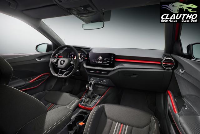 Skoda Fabia Monte Carlo 1,0 TSI 2ZKlima Einparkhilfe 5J Garantie LED 16 Zoll Alu 10Zoll Digitales Cockpit Apple Carplay Sitzheizung 