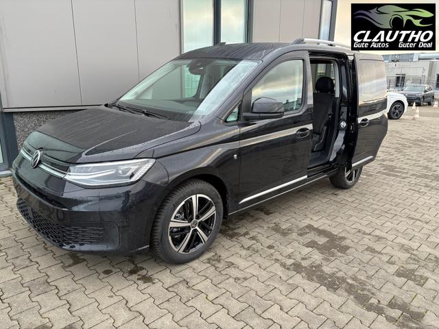 Volkswagen Caddy Style 1.5 TSI 115PS DSG/AUTOMATIK, Deep-Black, 17" Alu/Ganzjahresreifen, Winterpaket, ACC-Tempomat, Toter-Winkel, ParkAssist, Parksensoren vo/hi, Rückfahrkamera, Radio Ready2Discover 10" + Wireless AppConnect, Climatronic, Abgedunkelte Scheiben, M-Lederlenkrad 